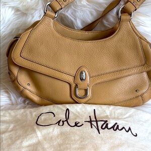 Cole Haan Tan Leather Handbag